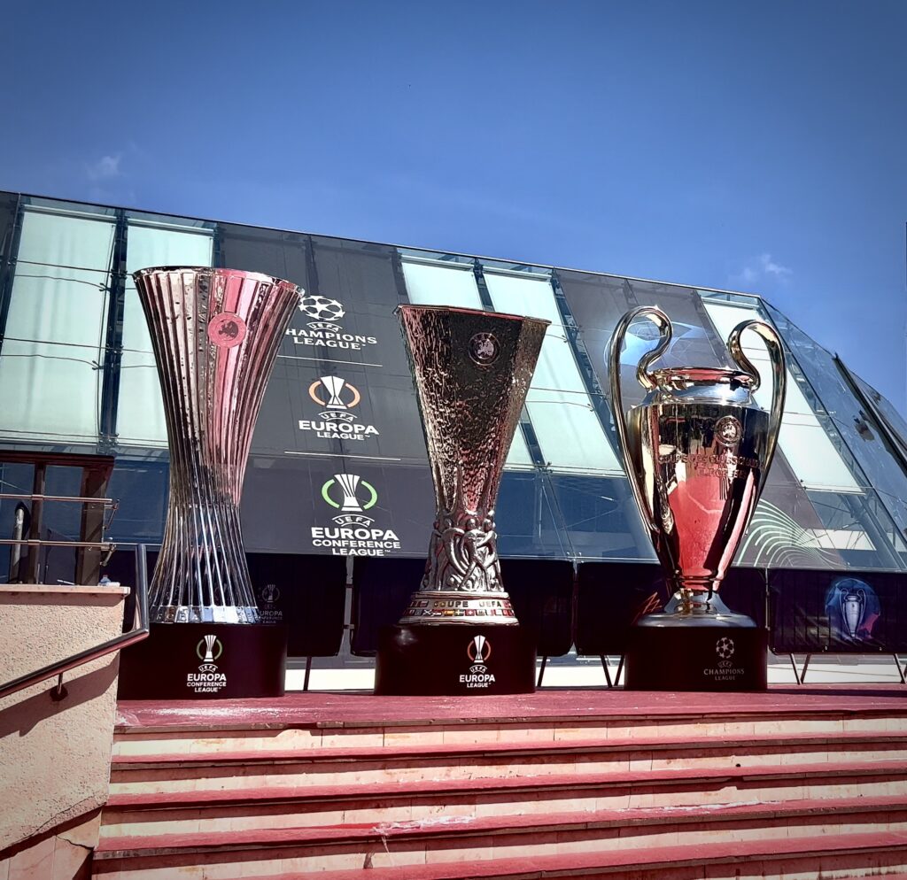 UEFA Cups at the Grimaldi Forum in Monaco